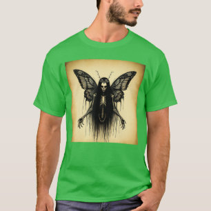 Ätherische Feen-Gotik-Dunkle-Kunst-Ästhetik Grunge T-Shirt