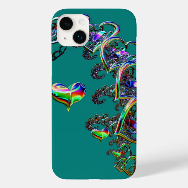 Ätherische Herzkaskade Case-Mate iPhone 14 Plus Hülle (Rückseite)