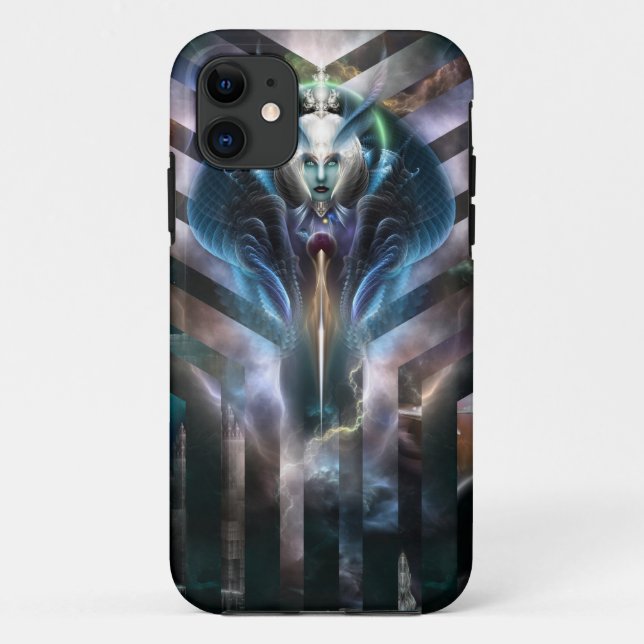 Ätherische Königin des Galaxy iPhone SE/5/5S BT Ca Case-Mate iPhone Hülle (Rückseite)