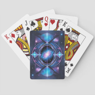 Ätherische Kosmische Portal Spielkarte Rückseite
