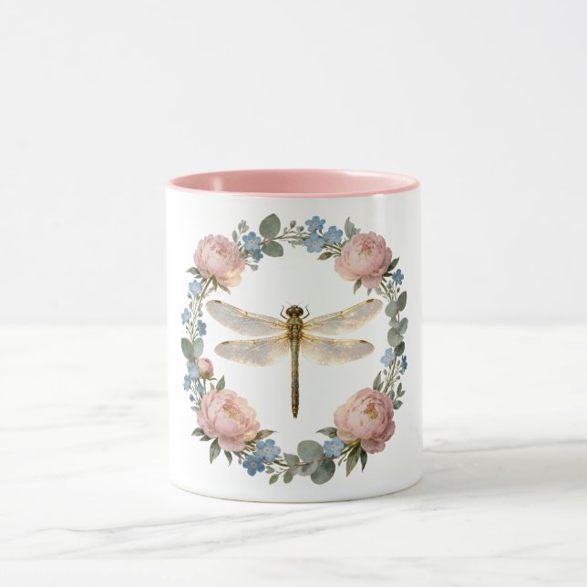 Ätherische Leuchtkunst der Libelle Tasse (Zentrum)