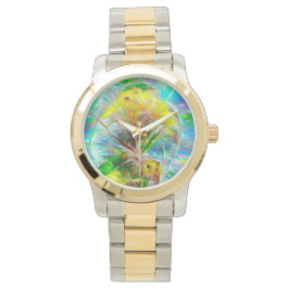 Ätherische Lüster in Neon Dreamscape Armbanduhr