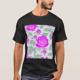 Ätherische Rosa Geisterrose  T-Shirt