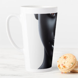 Ätherische Schönheit im Dunkeln Milchtasse