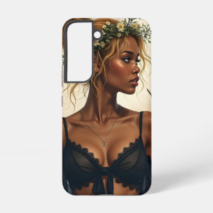 Ätherische Schönheit in Blüte Samsung Galaxy Hülle