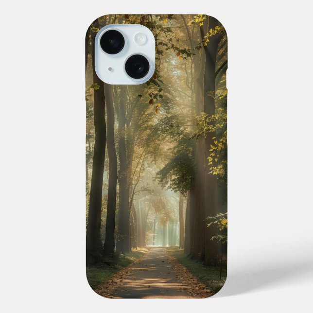 Ätherische Straße unter den Bäumen Case-Mate iPhone Hülle (Rückseite)
