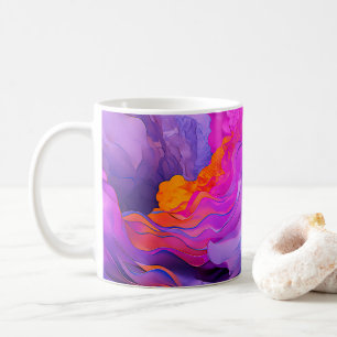 ‚ätherische Ströme‘ Kaffeetasse