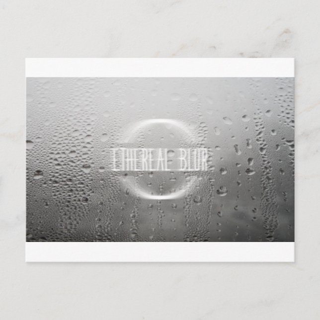Ätherische Unschärfe Postkarte (Vorderseite)