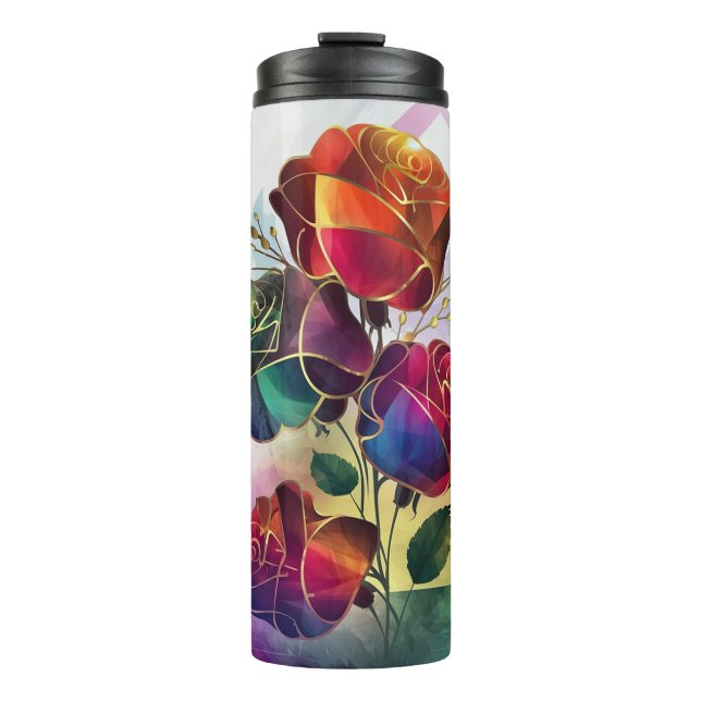 Ätherische Wirbel Thermosbecher (Vorderseite)