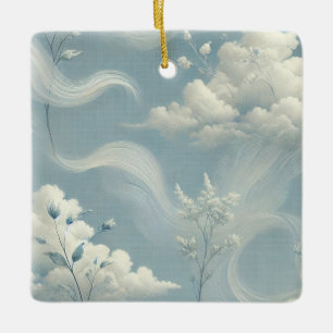 Ätherische Wolken Keramikornament