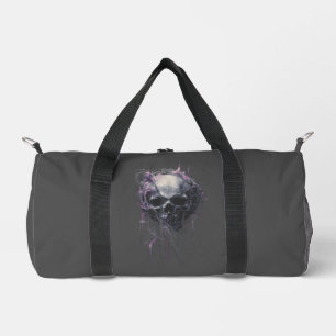 Ätherischer Schädel Abstrakte Grunge Dunkle Kunst Duffle Bag