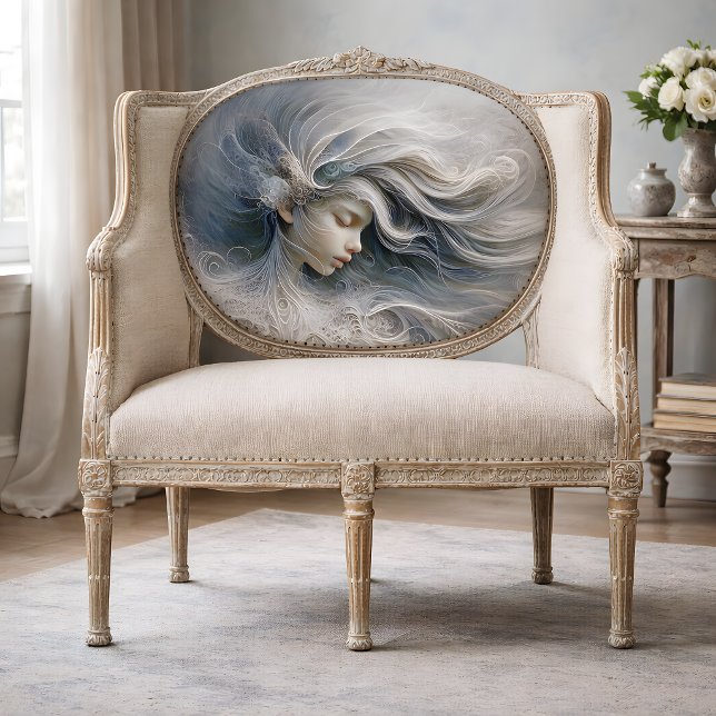 Ätherisches Engelportrait Découpage Seidenpapier (Ethereal Angel Portrait Decoupage Tissue Paper)