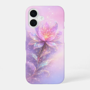 Ätherisches Lotuslicht iPhone 16 Hülle