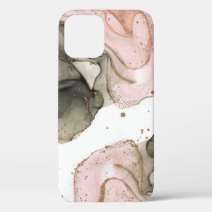 Ätherisches Moody Rosa Schwarz Gold Tinten-Fantasi Case-Mate iPhone Hülle