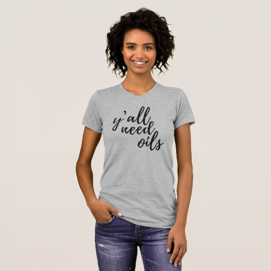 Ätherisches Öl T-Stück-Ya wird benötigt Öle T-Shirt