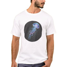 Ätherisches Quallen-Glow-T-Shirt