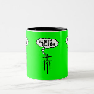 Athiest Bibel Zweifarbige Tasse