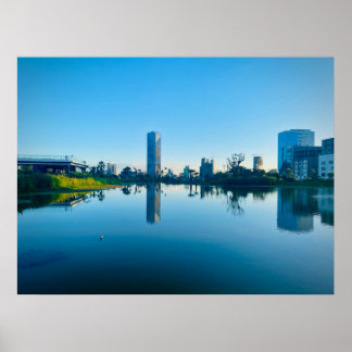 Äthiopien Addis Ababa Skyline Friendship Park Poster