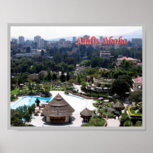 Äthiopien - Addis Abeba - Poster