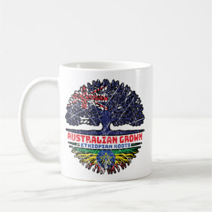 Äthiopien Äthiopien Australien Tree Roots Kaffeetasse