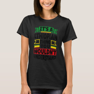Äthiopien Äthiopien Flag A Ethiopia T T-Shirt