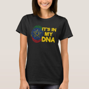 Äthiopien Äthiopische DNA Afrika Flagge Stolz Lieb T-Shirt