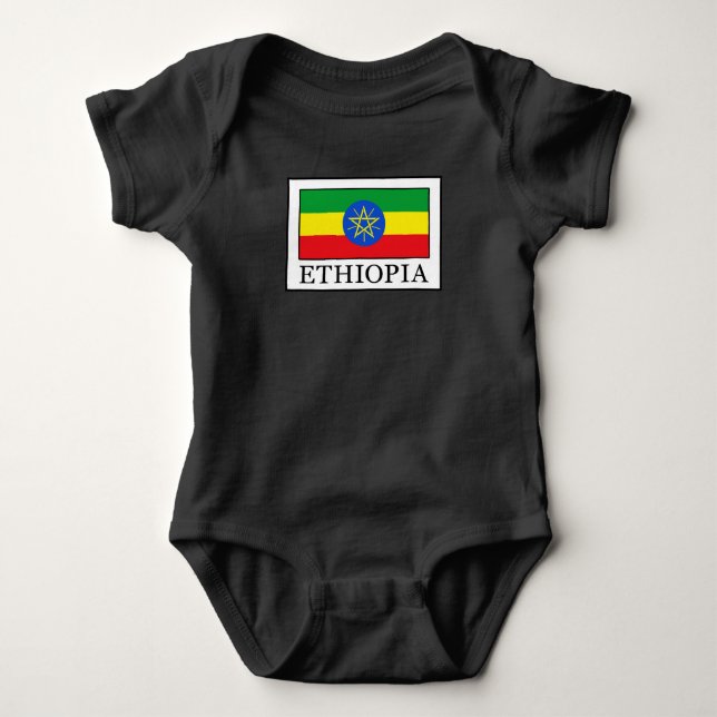 Äthiopien Baby Strampler (Vorderseite)