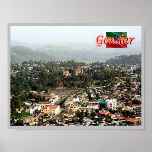 Äthiopien - Gondar - Poster (Vorne)