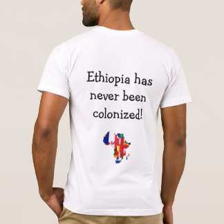 Äthiopien ist nie kolonisiert worden! T-Shirt