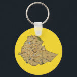 Äthiopien Map Schlüsselanhänger<br><div class="desc">Eine Landkarte von Äthiopien schmückt den Fuß dieses Schlüsselanhängers. Ein praktischer Weg,  um Stolz auf alles Äthiopische zu zeigen.</div>