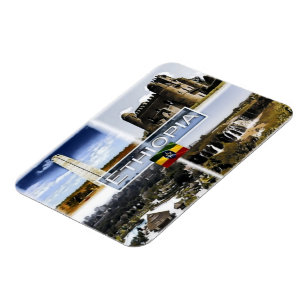 Äthiopien - Mosaik - Magnet