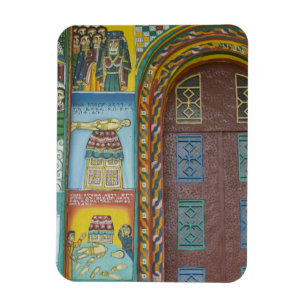 Äthiopien: Region Tigray, Axum, Christ Church, Magnet