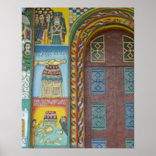 Äthiopien: Region Tigray, Axum, Christ Church, Poster
