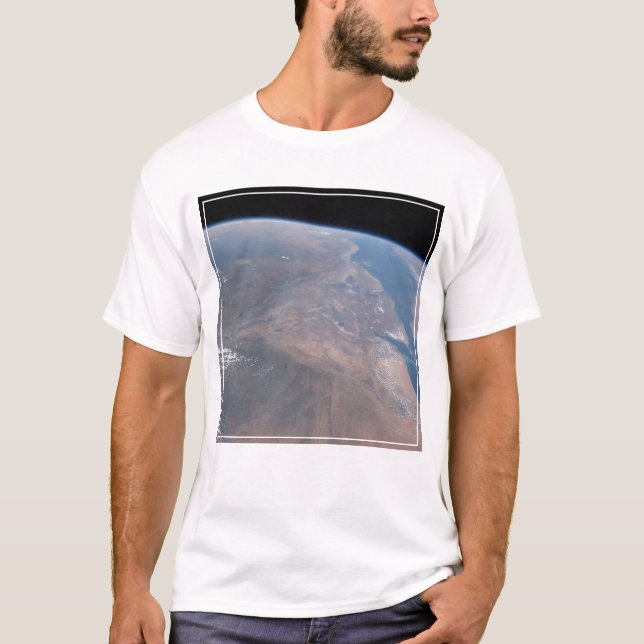 Äthiopien und ein Teil des Roten Meeres T-Shirt (Vorderseite)