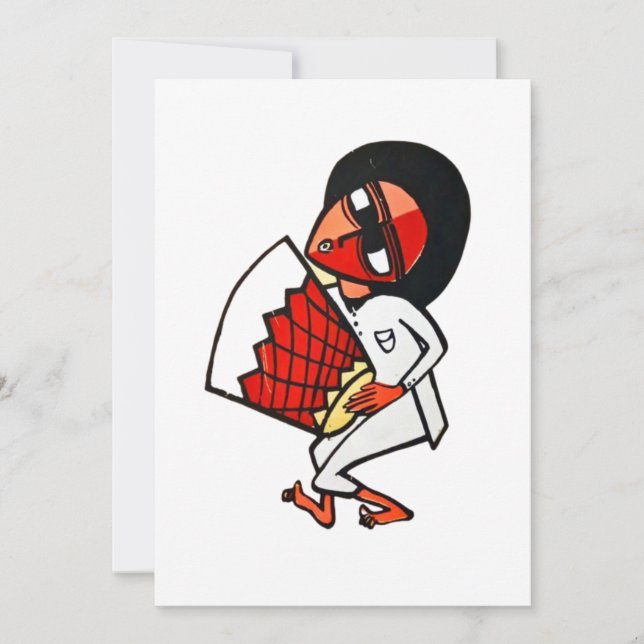 Äthiopisch Kebero Einladung (Vorderseite)