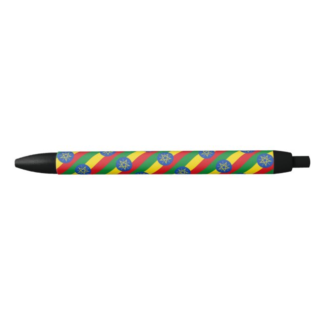 Äthiopische Flagge Ballpoint Pen Kugelschreiber (Vorderseite)