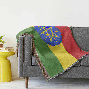 Äthiopische Flagge Decke