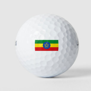Äthiopische Flagge Golfball