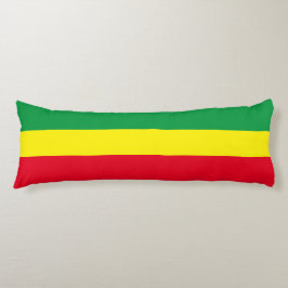 Äthiopische Flagge / Rasta-Flagge Seitenschläferkissen