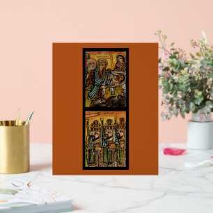 Äthiopische Geburtsikone Acrylschild