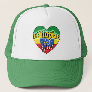 Äthiopische Girl Truckerkappe