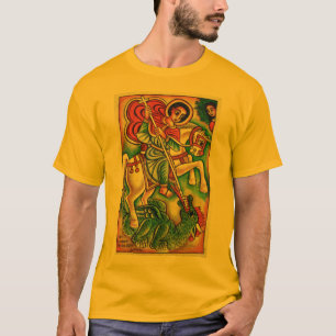 Äthiopische Kirchen-Malerei - Heiliges Gabreal T-Shirt