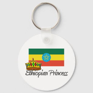 Äthiopische Prinzessin Schlüsselanhänger