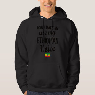 Äthiopische Voice Äthiopien Flag äthiopische Wurze Hoodie