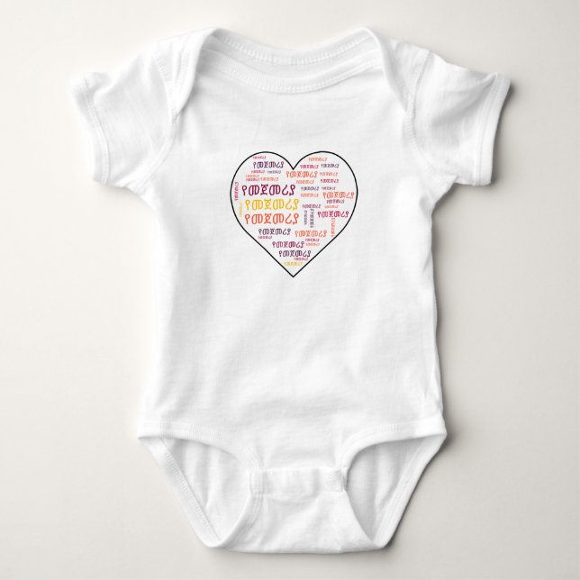 Äthiopischer Amharic mein erstes Baby Baby Strampler (Vorderseite)