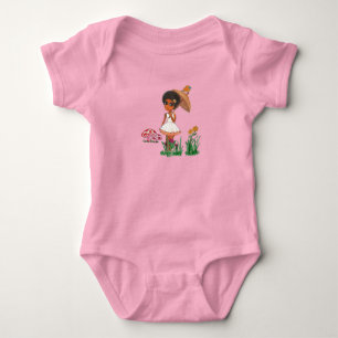 Äthiopischer Baby Bodysuit Traditional Art Baby Strampler