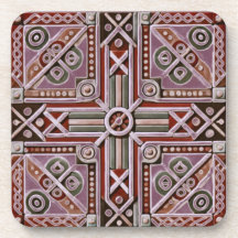 Äthiopischer Design beeinflusst harten Kunststoff-