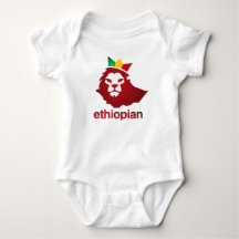 Äthiopischer Power - Baby-Jersey-Bodysuit