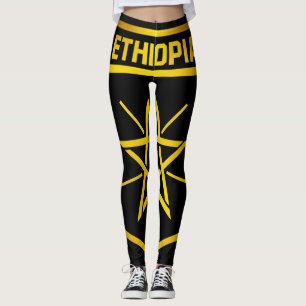 Äthiopisches Emblem Leggings