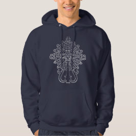 Äthiopisches Kreuz Hoodie